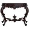 20th Century French Carved Walnut Console Table 1