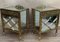 Tables de Chevet Vitrine Louis XVI en Bronze, Set de 2 3