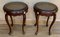 French Mahogany and Burl Low Side or Coffee Tables, Set of 2, Image 3