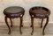 French Mahogany and Burl Low Side or Coffee Tables, Set of 2, Image 6