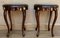French Mahogany and Burl Low Side or Coffee Tables, Set of 2, Image 4