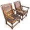 19th Century Foldable Armchair, Set of 2 1