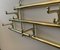 Brass Foldable Wall Coat Rack, 1940s 6