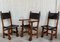 19th Century Spanish Colonial Armchair and Chair, Set of 2 3