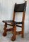 19th Century Spanish Colonial Armchair and Chair, Set of 2 7