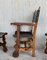 19th Century Spanish Colonial Armchair and Chair, Set of 2 5