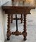 19th Century Spanish Cabinet on Stand in Carved Walnut and Iron Stretcher 16