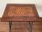 19th Century Baroque Spanish Side Table with Marquetry Top 7