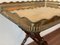 Barocker Revival Tisch mit Messing Tablett, Frankreich, 1940er 11