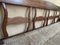 20th Century Large Catalan Bench in Walnut with Caned Seat 6