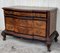 Venetian Baroque Dresser with Mirror in Burl Walnut with Ebonized Details, 1900s 8