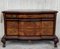 Venetian Baroque Commode Chest of Drawers in Burl Walnut with Ebonized Details, 1900s 2