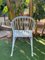 20th Renaissance Revival Style White Garden Chairs in Faux Bamboo, Set of 2 3