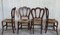 20th Century Victorian Chairs in Wood and Rattan, Set of 4 2