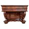 Early Biedermeier Period Walnut Console Table with Drawer, Austria, 1830s, Image 1
