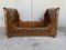 Neoclassical Carved Walnut Full Size Bed Frame, 20th Century, Image 2
