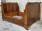 Neoclassical Carved Walnut Full Size Bed Frame, 20th Century 3