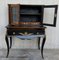 19th Century French Napoleon III Kingwood and Black Ebonized Writing Table, 1850s, Image 5