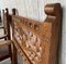 Spanische koloniale Altar Armlehnstühle mit Holzsitz, 19. Jh., 2er Set 9