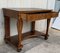 Antique French Empire Fruitwood Console Table with Drawer, Early 19th Century, Image 4