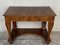 Antique French Empire Fruitwood Console Table with Drawer, Early 19th Century 5