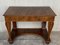 Antique French Empire Fruitwood Console Table with Drawer, Early 19th Century, Image 5