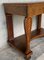 Antique French Empire Fruitwood Console Table with Drawer, Early 19th Century 10