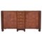 20th Century French Large Mahogany and Macassar Art Deco Sideboard 1