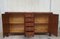 20th Century French Large Mahogany and Macassar Art Deco Sideboard 8