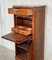 20th Century French Drop-Front Oak Secretary Desk or Abattant, Image 8