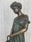 Estatua de ninfa de bronce fundido de Ferdinando De Luca, Italia, Imagen 5