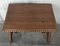 19th Century Spanish Farm Table with Iron Stretchers, Hand Carved Top & Drawer 10