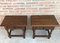 20th Century Spanish Nightstands with Drawer and Iron Hardware, Set of 2 3
