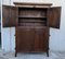 17th Century Spanish Walnut Cupboard or Cabinet with 4 Doors 5