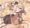 Chevaux de la Dynastie Wei du Nord en Terracotta, Set de 2 20