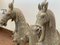 Cavalli in terracotta della dinastia Wei del Nord, set di 2, Immagine 9