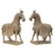 Northern Wei Dynasty Terrakotta Pferde, 2er Set 1