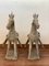 Cavalli in terracotta della dinastia Wei del Nord, set di 2, Immagine 3