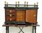 18th Century Italian Cabinet on Stand, Baroque Bargueno with Carey Inlays 4