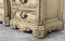 French Rococo Style Carved Nightstands with Open Shelves, 1930s, Set of 2 10