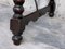 19th Baroque Spanish Farm Trestle Lyre Leg Dining Room Table with Forged Iron 12