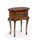 20th Century Mahogany Kidney-Shaped Nightstands with 2 Drawers, Set of 2, Image 2