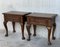 20th Century French Nightstands with Drawer & Claw Feet, Set of 2 2