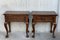 20th Century French Nightstands with Drawer & Claw Feet, Set of 2 3