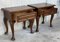 20th Century French Nightstands with Drawer & Claw Feet, Set of 2, Image 5