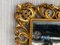Rechteckiger Spiegel im Louis XVI Stil aus vergoldetem Holz, 19. Jh 3