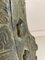 Chinesisches Achaistisches Spätes Dynastie Bronze Gu Gefäß mit Intarsien 10