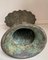 Chinesisches Achaistisches Spätes Dynastie Bronze Gu Gefäß mit Intarsien 6