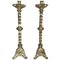 Italienische Pachal Venice Torchères Kerzenständer aus Bronze, 19. Jh., 2er Set 1