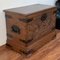 17th Century Spanish Baroque Savoy Hand-Carved Chest Trunk 5